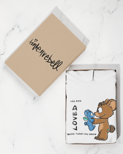Du wirst geliebt™ – Hoodie Kinder 